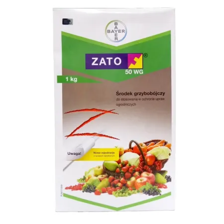 ZATO 50 WG, FLIRT, Bayer, fungicide, aardbei, trifloxystrobin, appelbomen, peren, zure kersen, zoete kersen, pruimen, aa